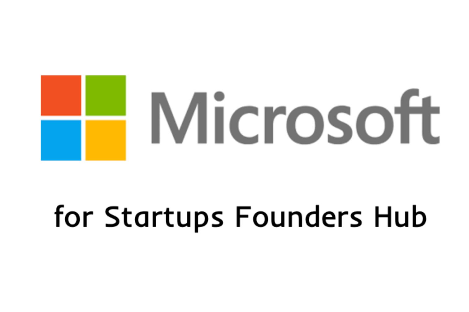 Microsoft for Startups logo